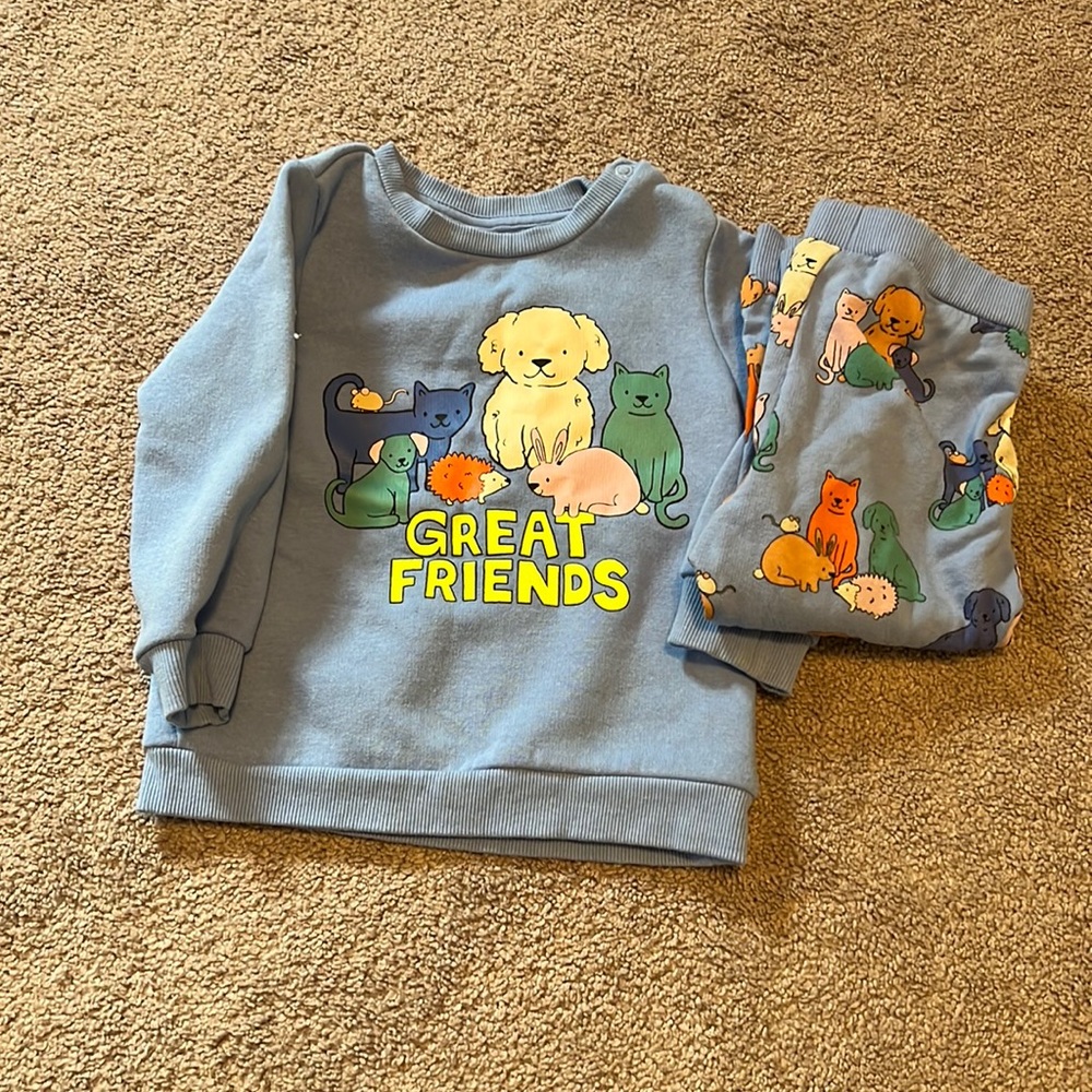 NWT H&M Sweat Set